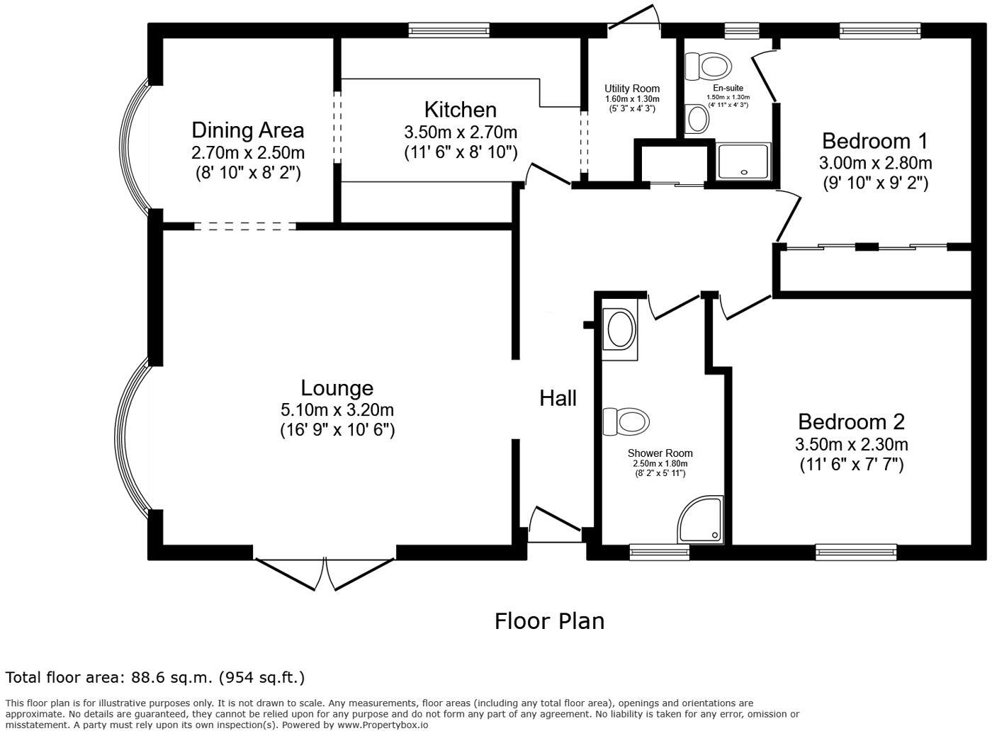 Kingsmead Park, Allhallows, Rochester, Kent, ME3 floorplan