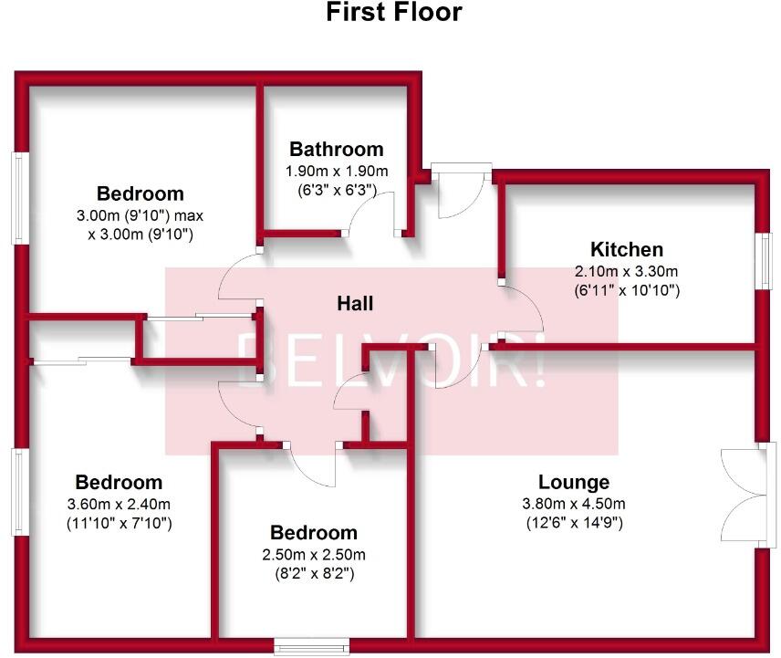 Queens Court, Larbert, FK5 floorplan