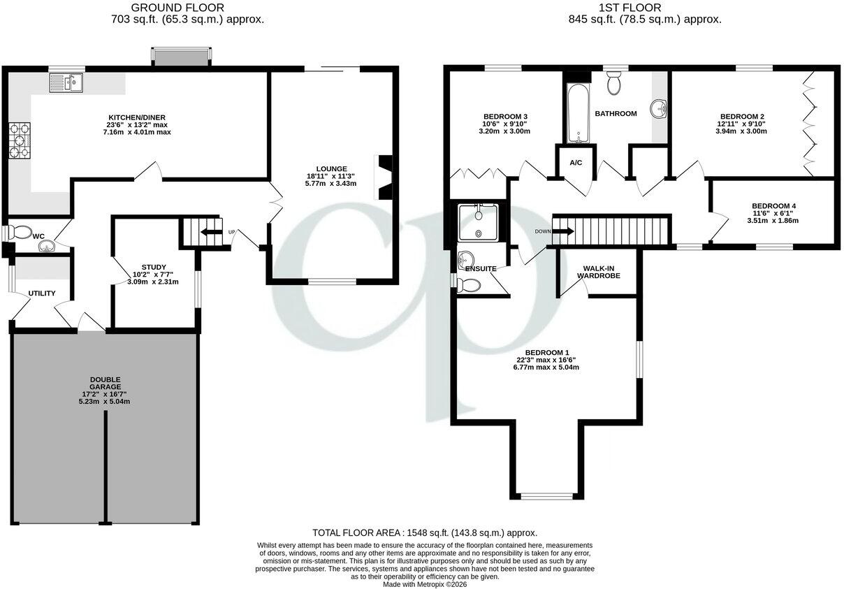Albert Place, Ampthill, Bedfordshire, MK45 floorplan