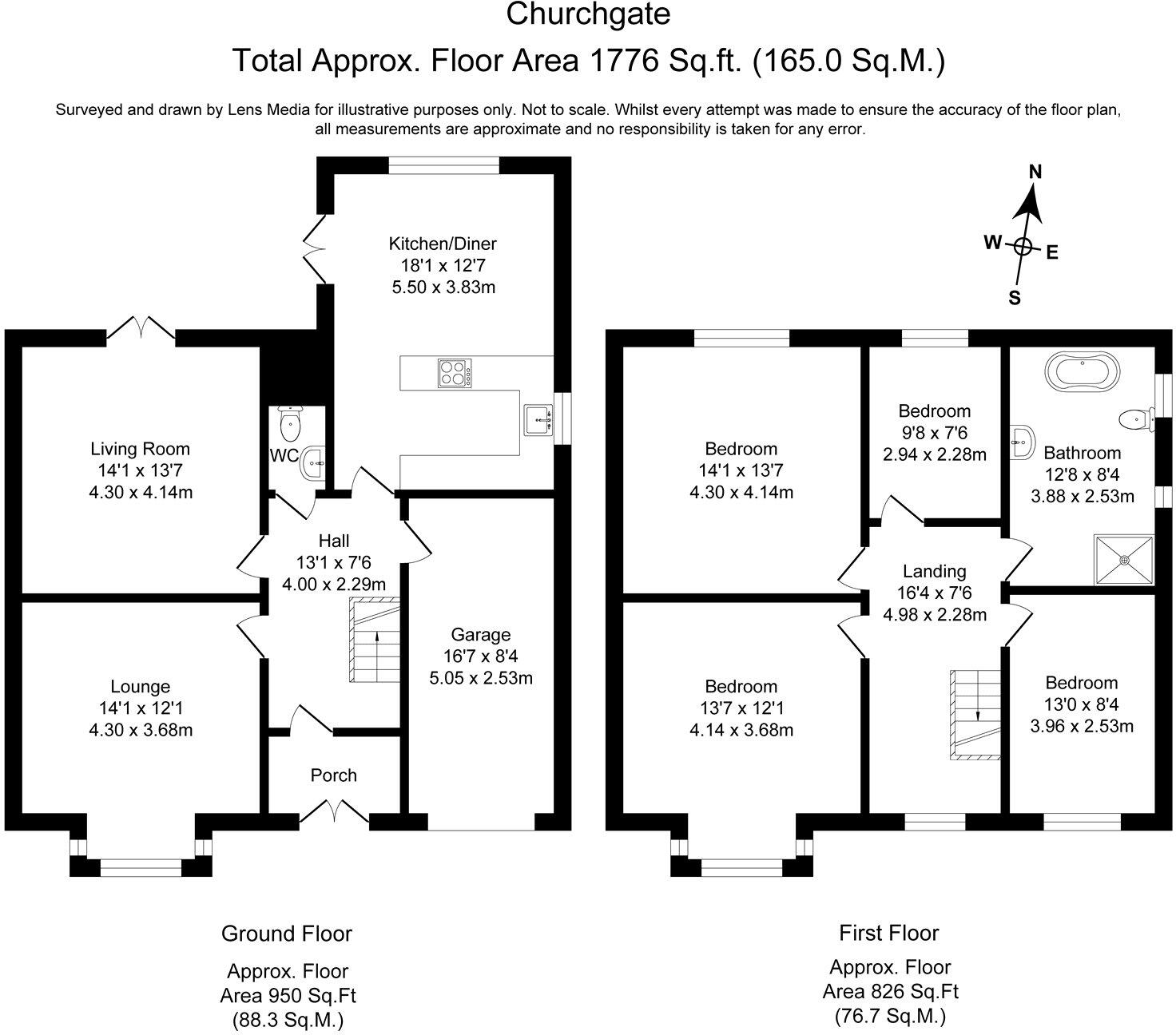 Churchgate, Southport, Merseyside, PR9 floorplan