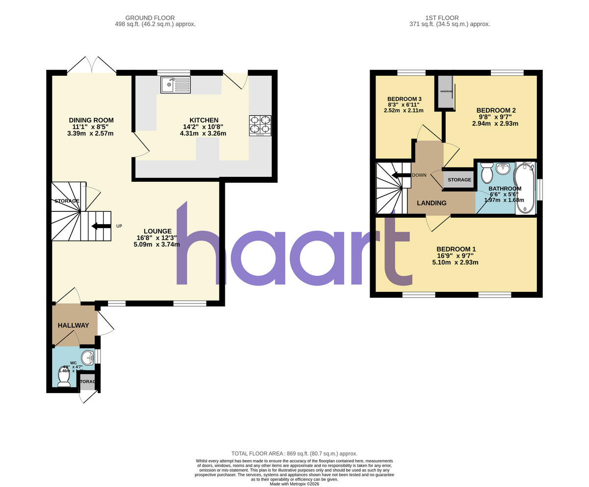 Glebe End, Bishop's Stortford floorplan