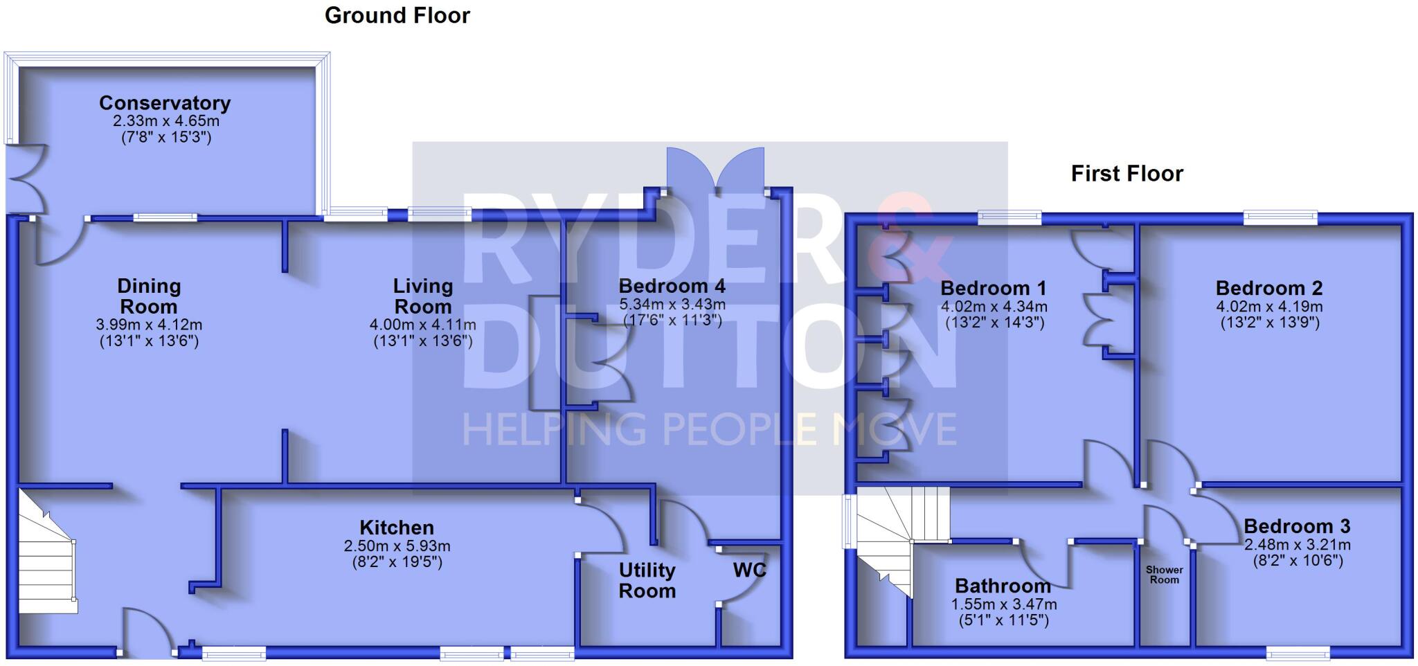 Spring Gardens, Hadfield, Glossop, Derbyshire, SK13 floorplan