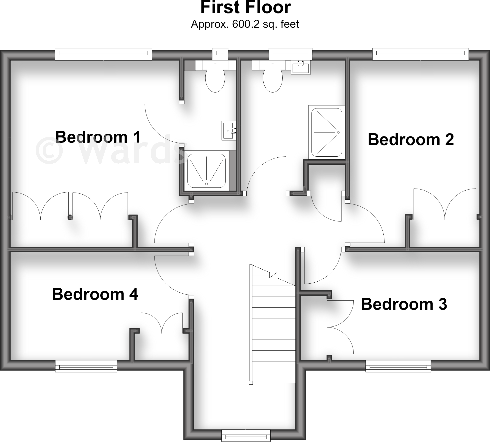 Crabtree Close, Kings Hill, West Malling, Kent floorplan