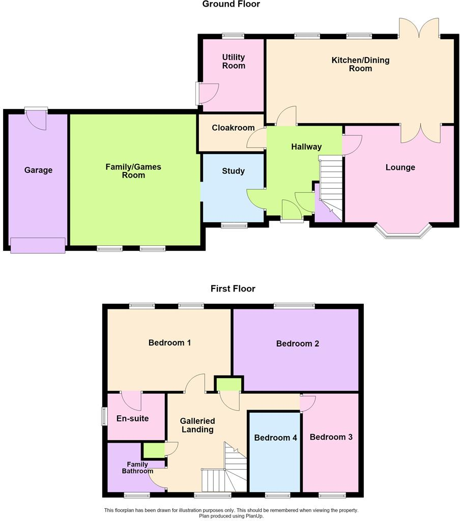 Crawford Gardens, Crowland, Peterborough floorplan