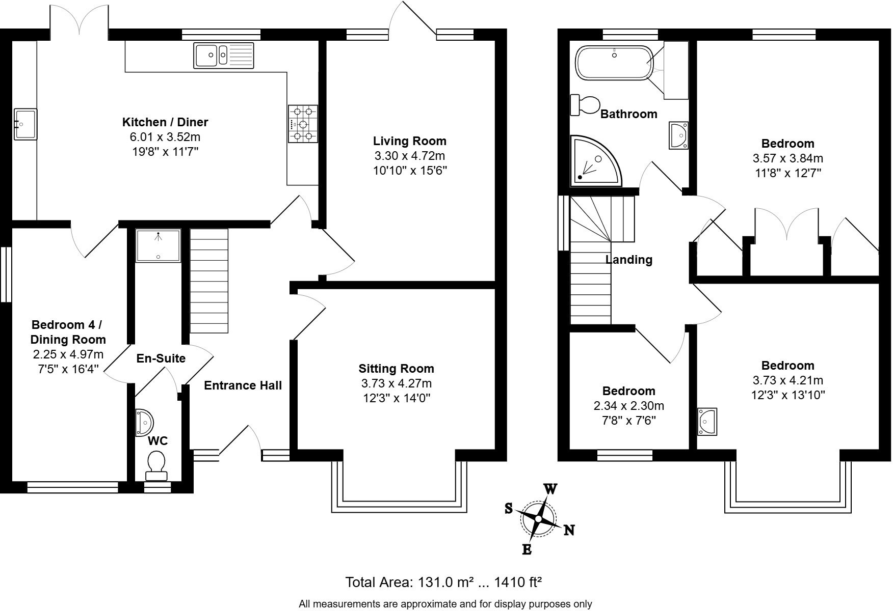 Garfield Road, Felixstowe floorplan