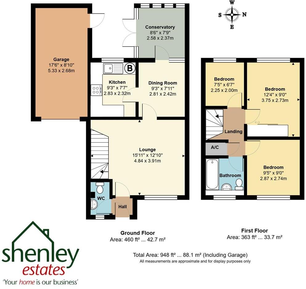 Hamblings Close, Shenley floorplan
