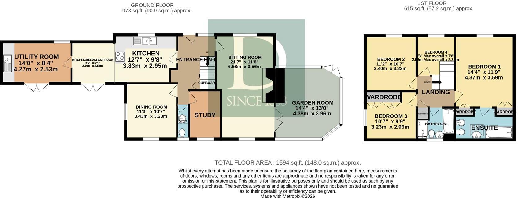 The Street, Redgrave, Diss floorplan