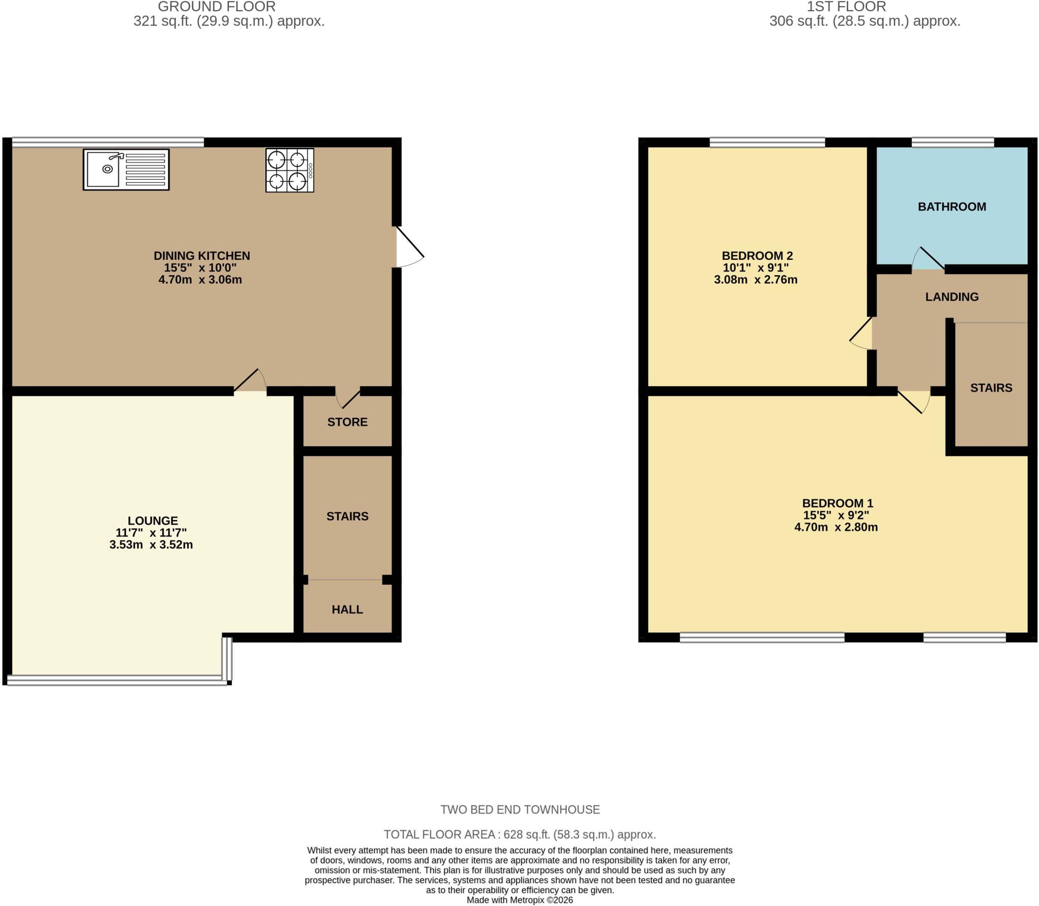 Farmway, Middleton, Manchester, Greater Manchester, M24 floorplan