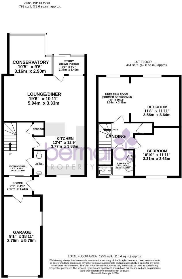 Totton Walk, Havant floorplan