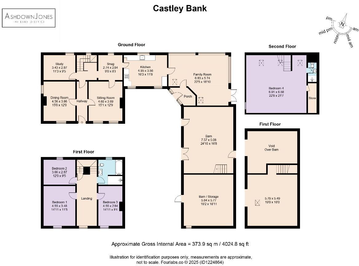 Castley Bank, Grayrigg, Kendal, LA8 9ET floorplan