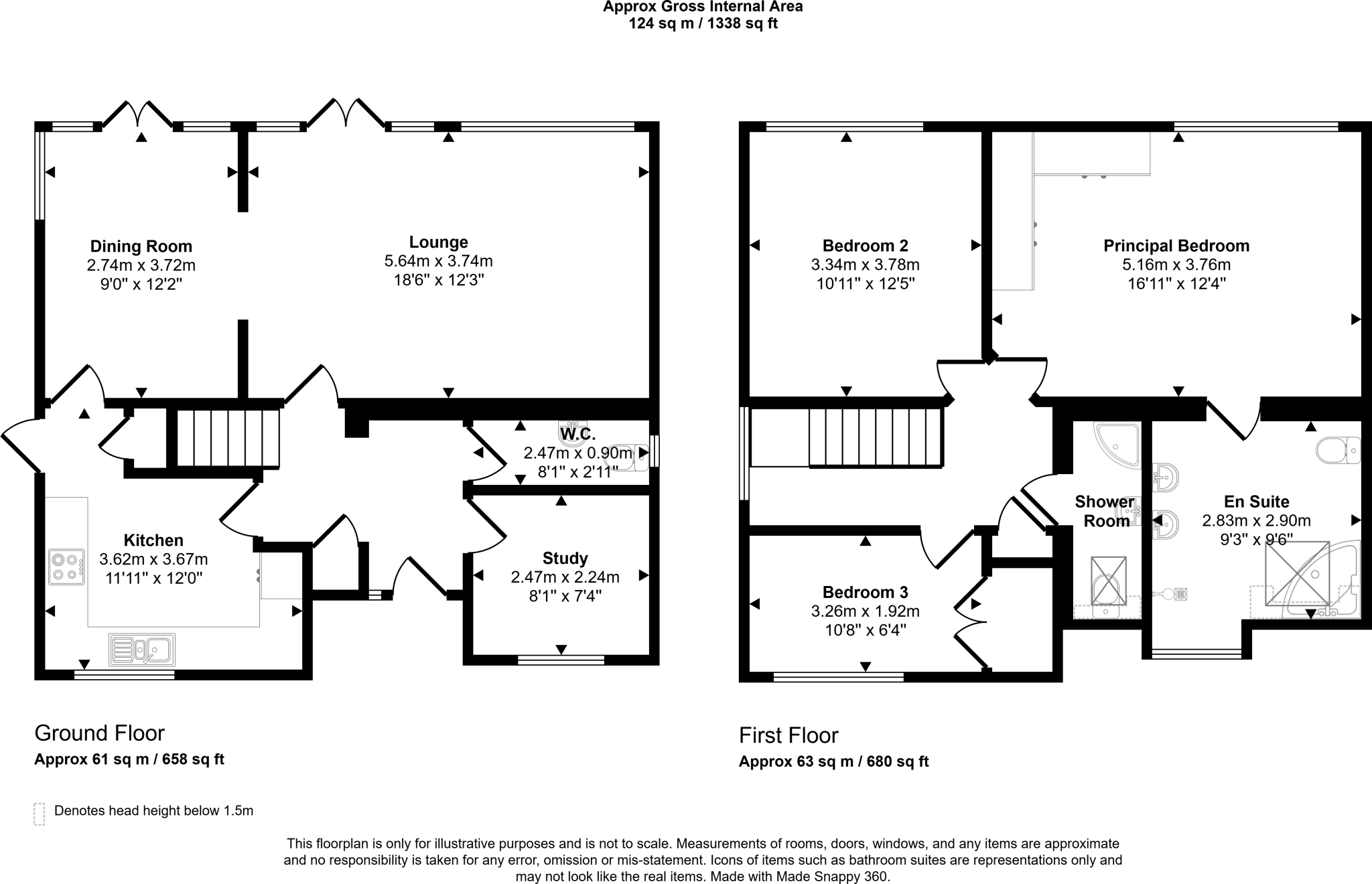 Riddlesdown, Surrey floorplan