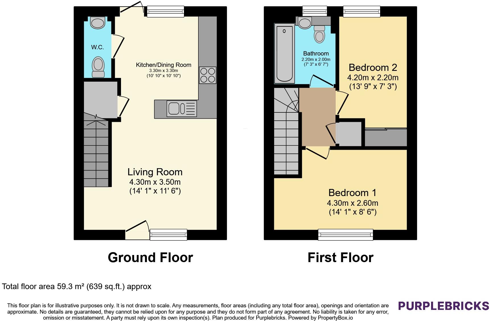 Hazeling Lane, Bolton, BL5 floorplan