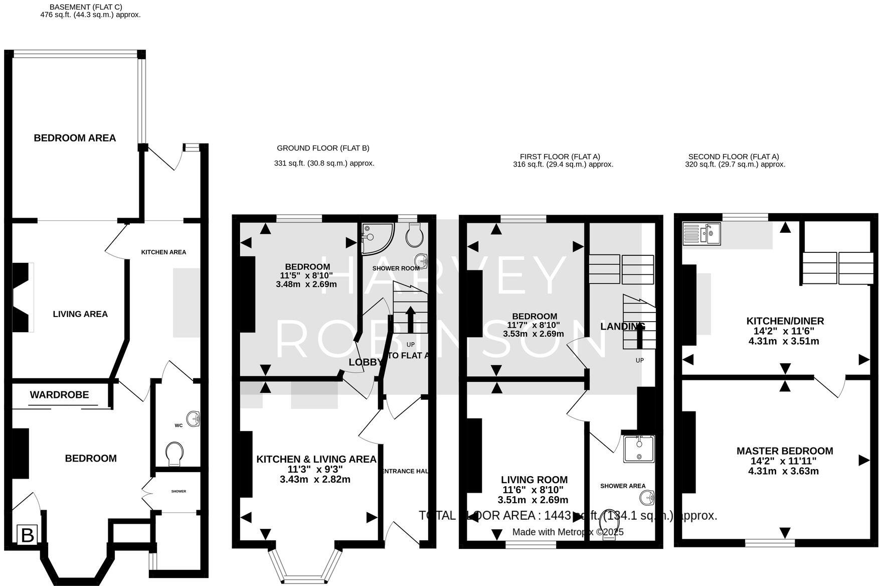 Corona Road, Cambridge, CB4 floorplan