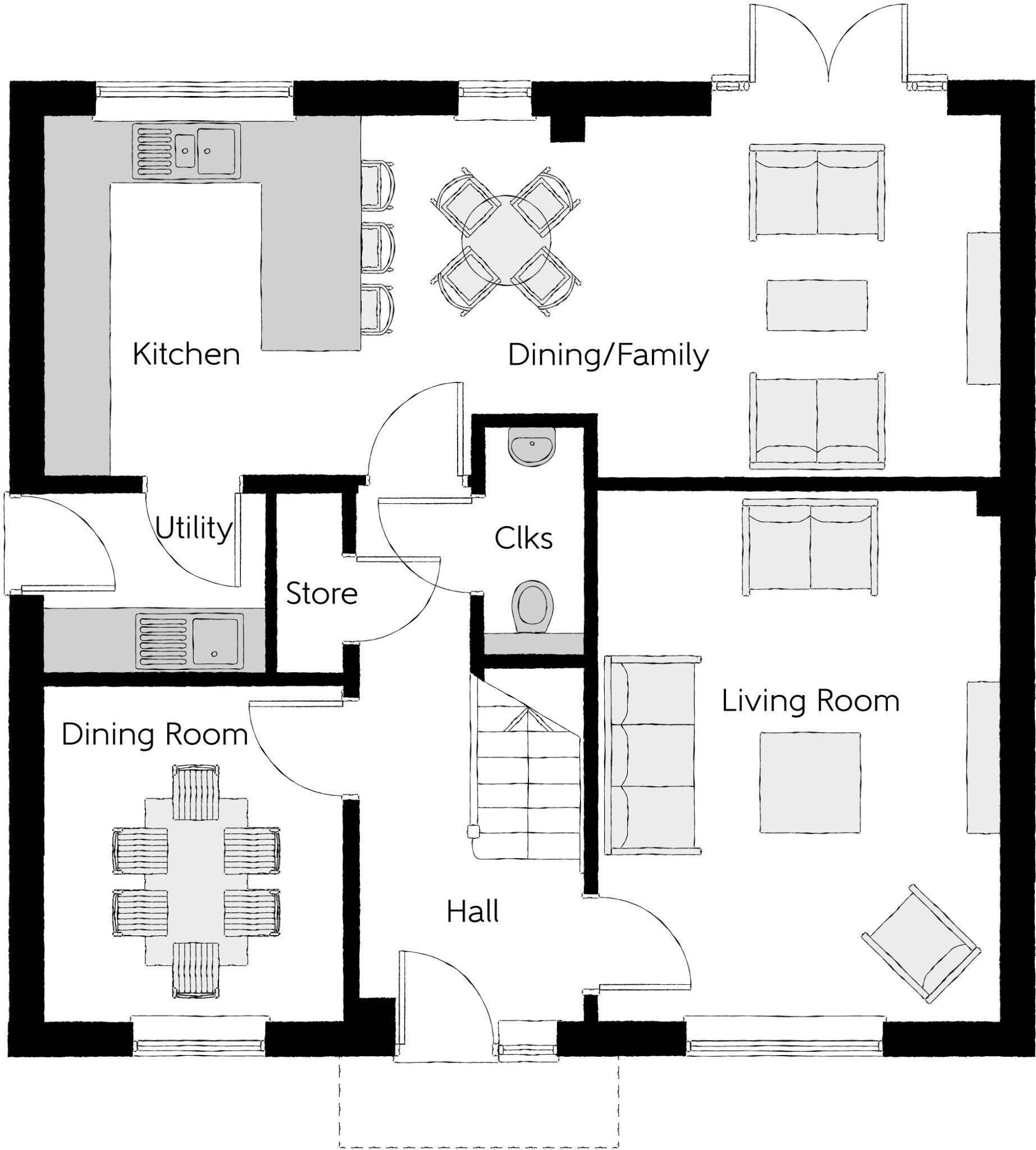 Howard Street,
Off Pontefract Road, Snaith,
DN14 9LB floorplan