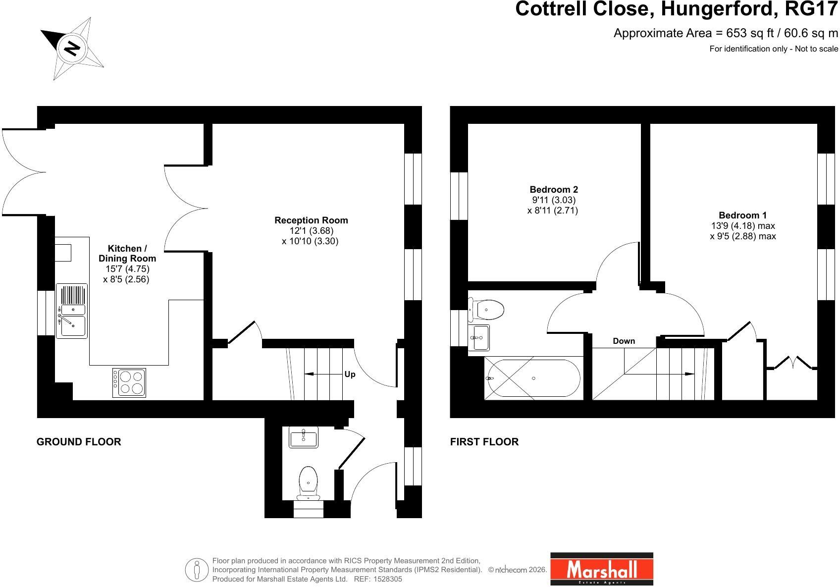 Cottrell Close, Hungerford floorplan