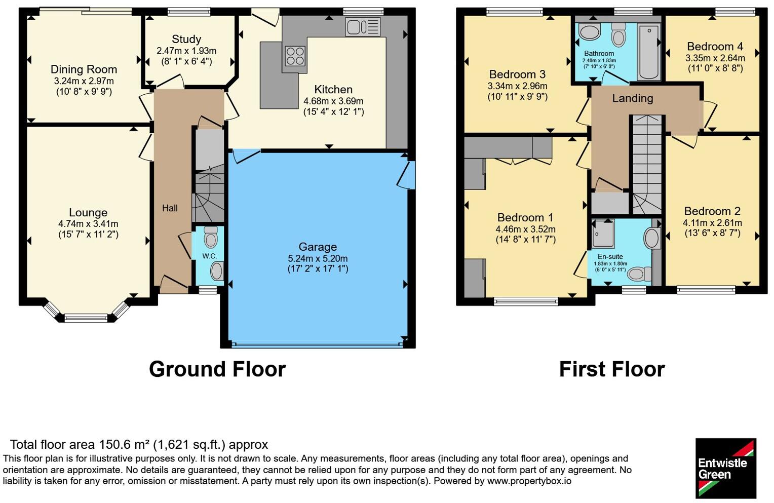Church Walk, Ribbleton, Preston, Lancashire, PR2 floorplan