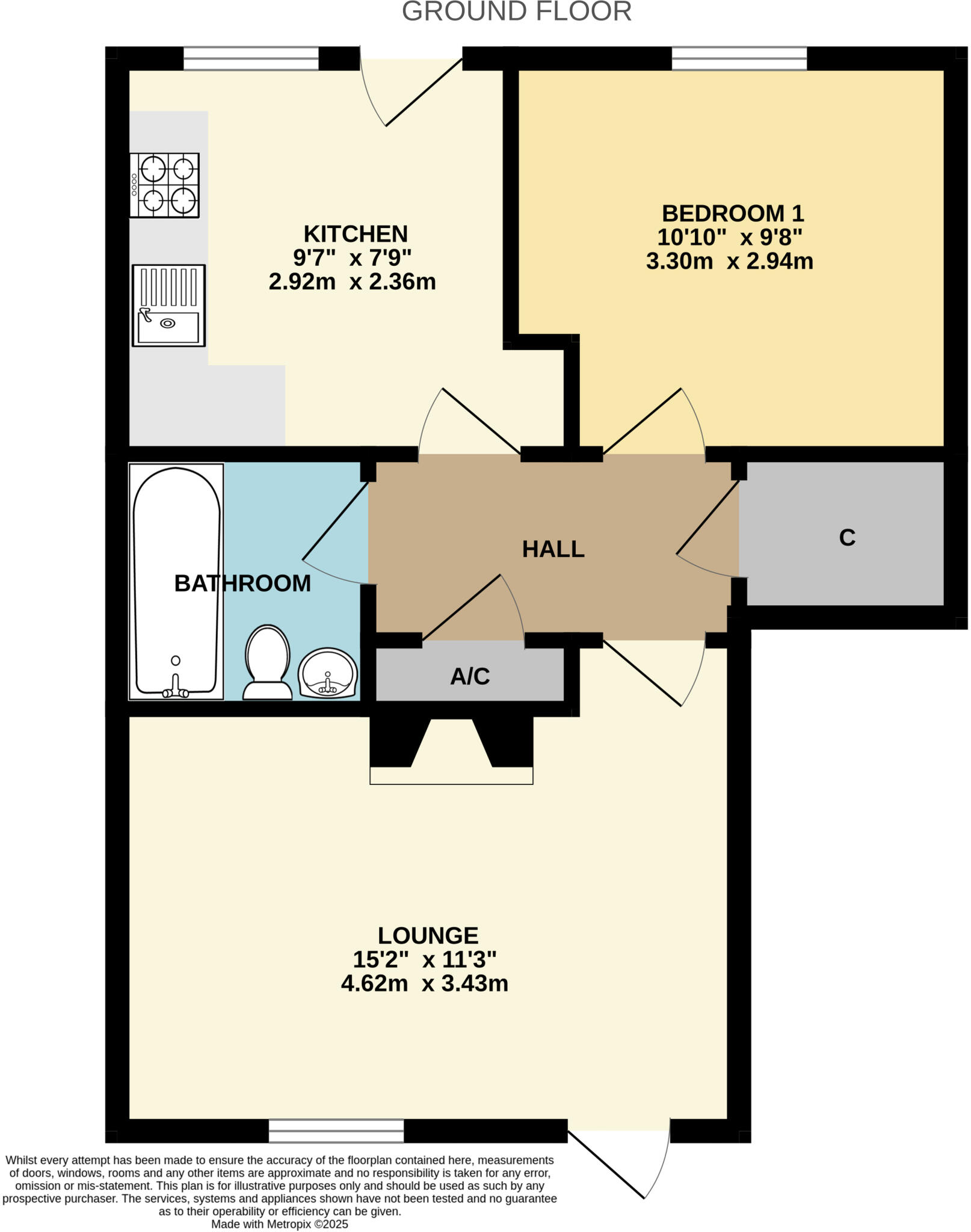 Abyssinia Terrace, Barnstaple, Devon, EX32 floorplan