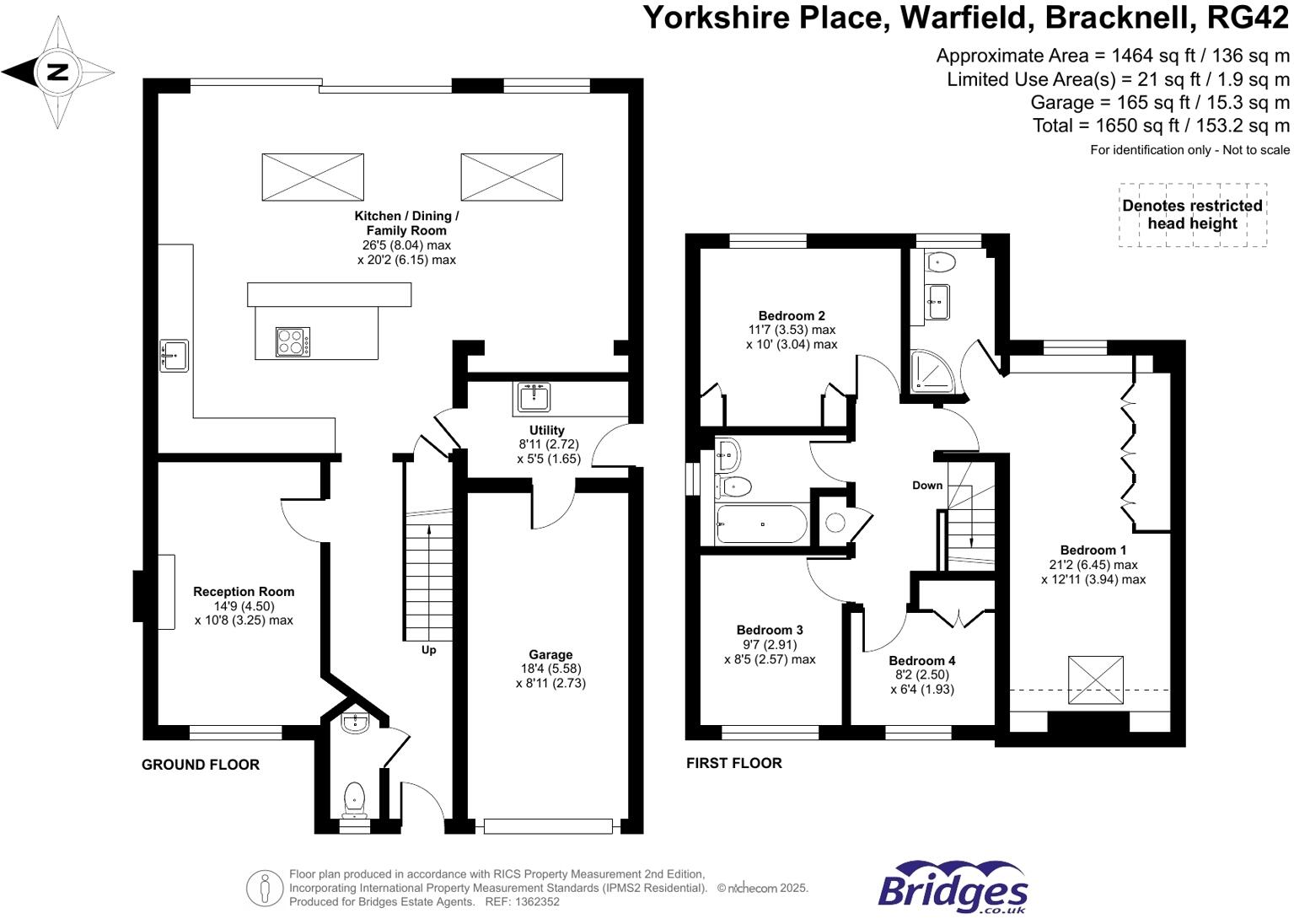 Yorkshire Place, Warfield, Berkshire, RG42 floorplan