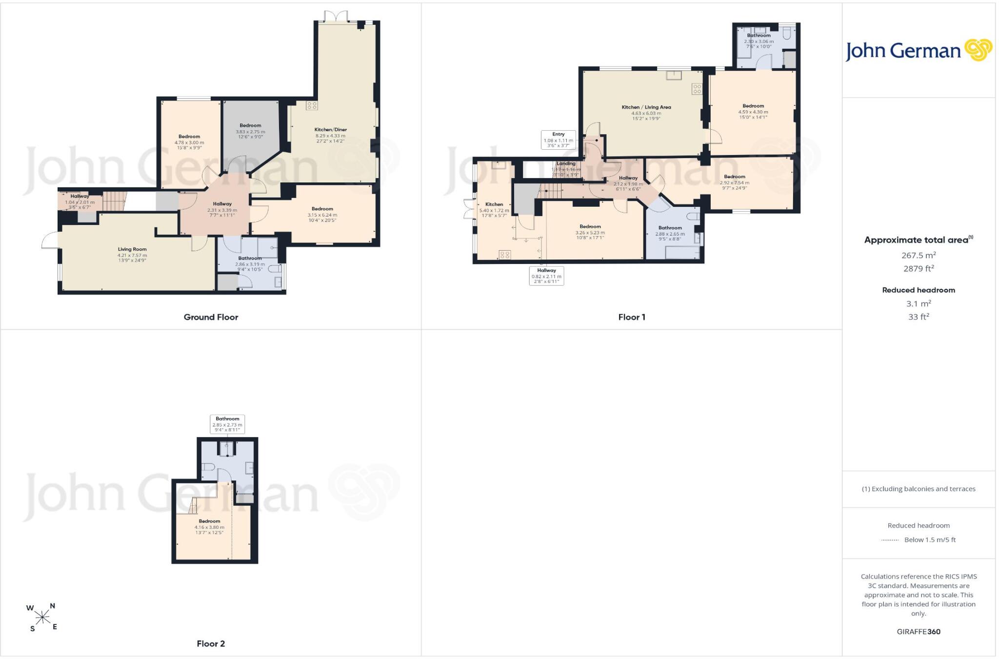 2 A-C Queens Road, Loughborough, Leicestershire LE11 1HD floorplan