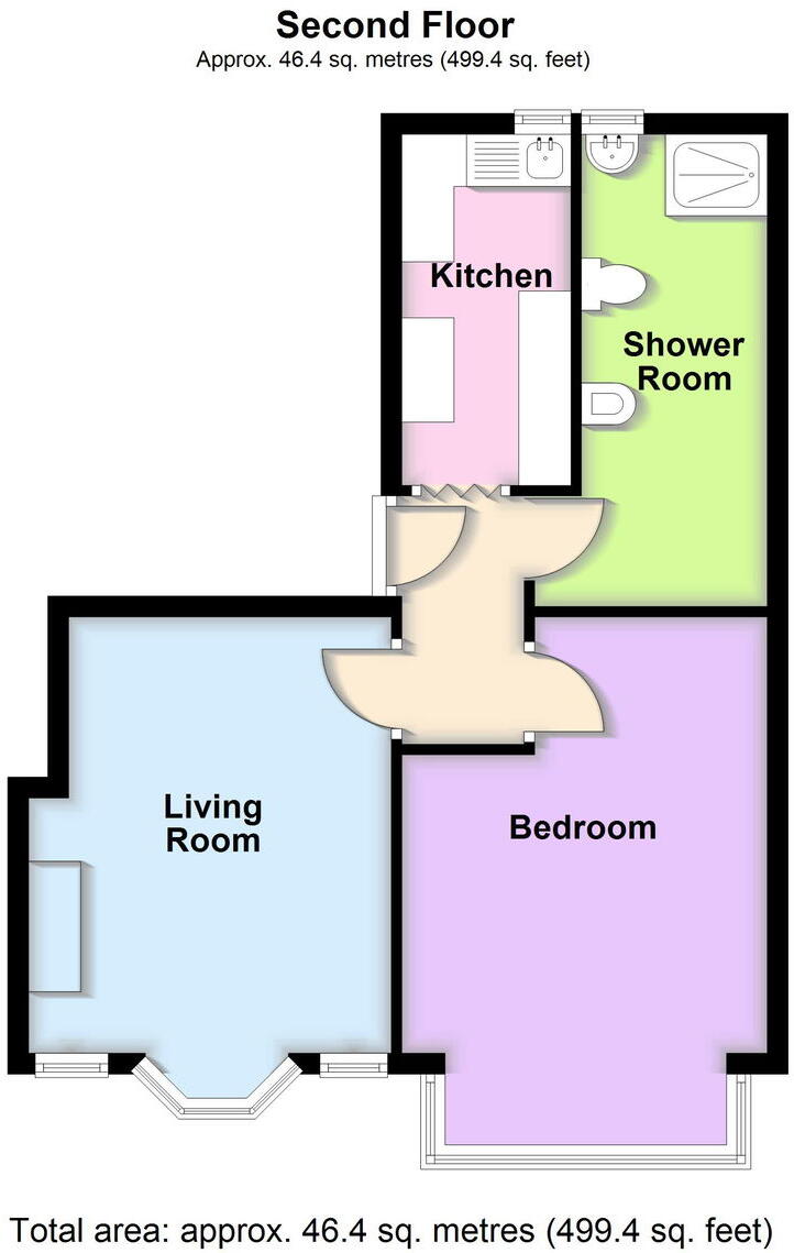 Bath Street, Southport floorplan