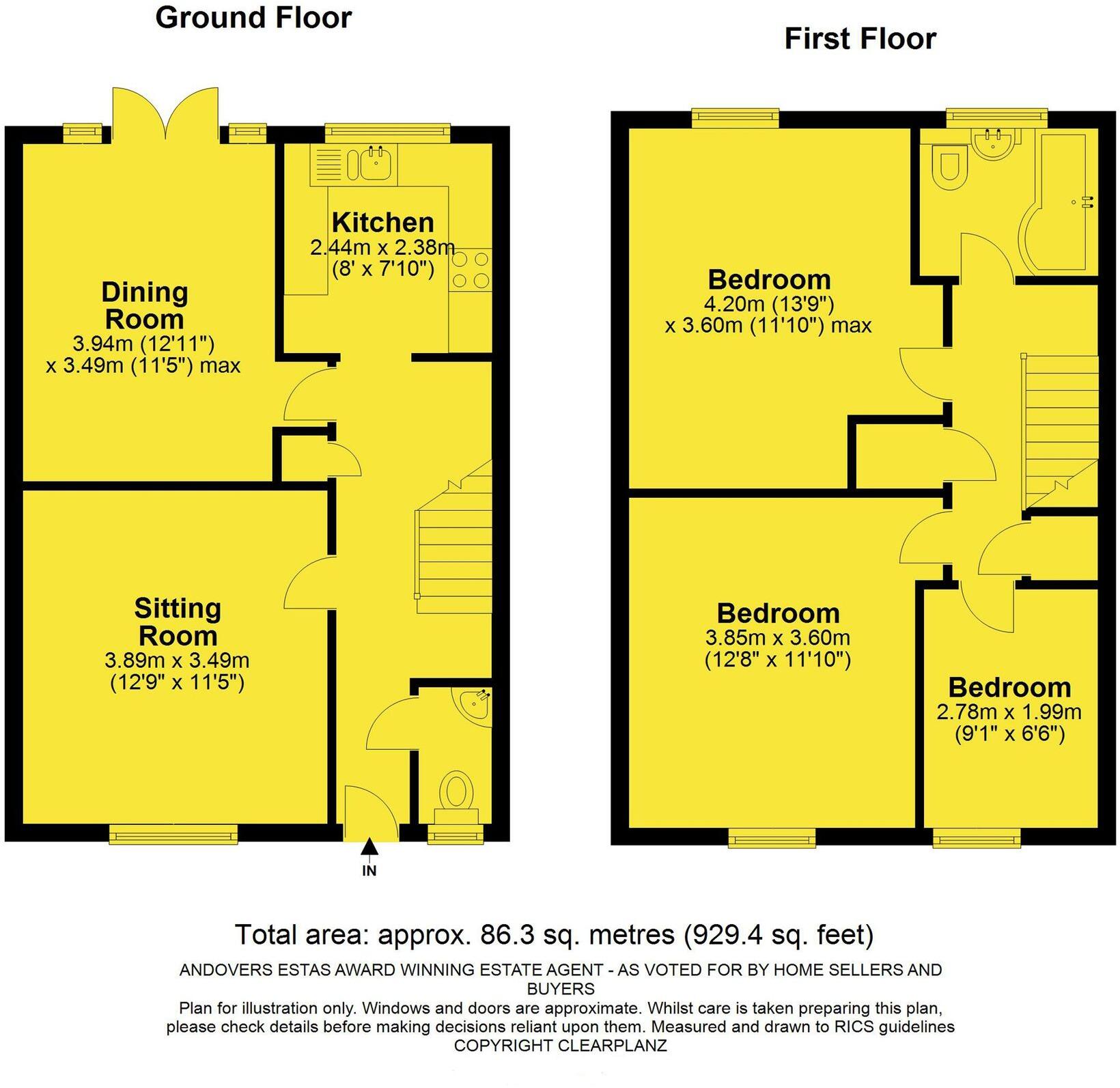 Munnings Court, Andover, SP10 floorplan