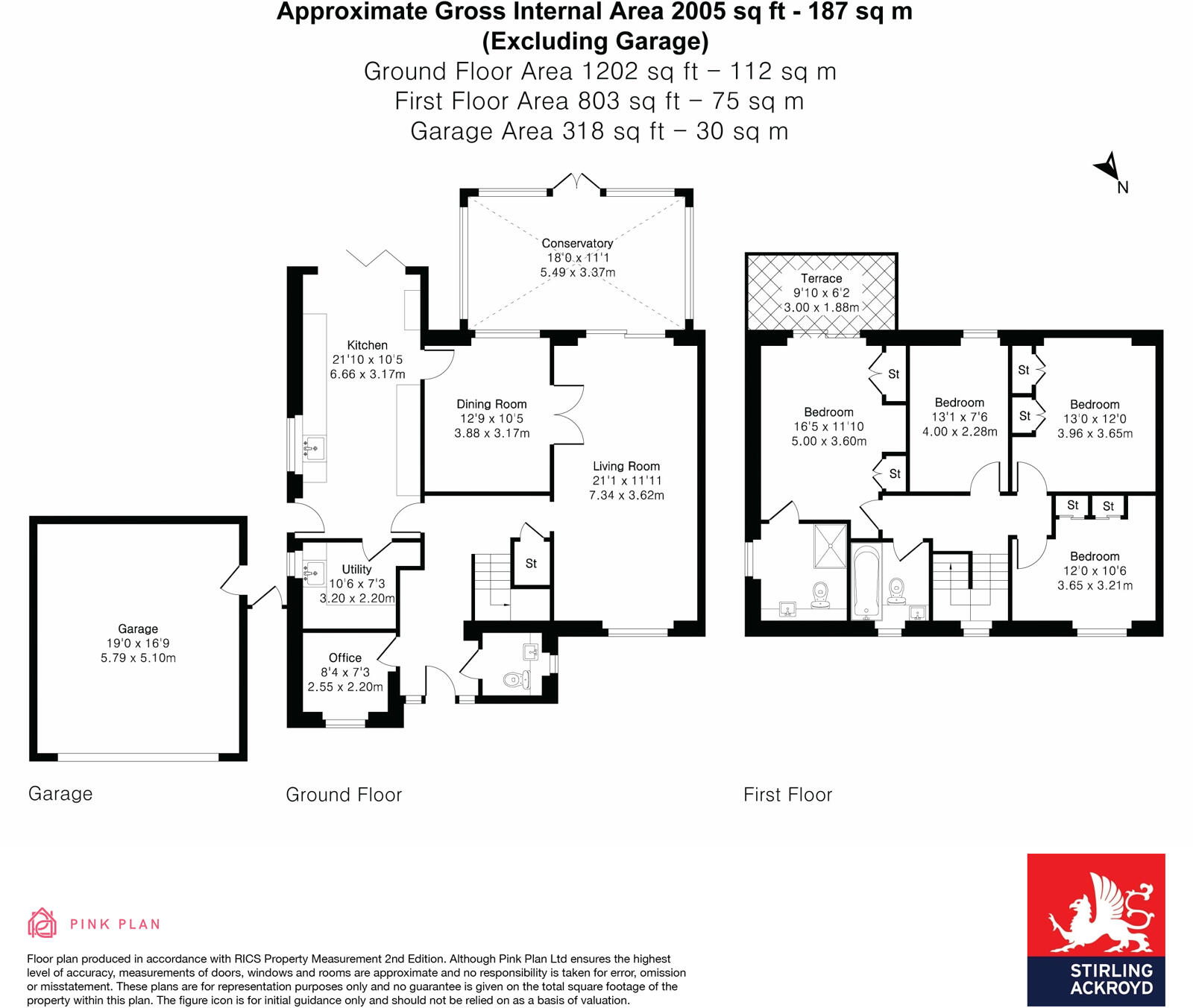 Oak Tree Drive, Englefield Green, Egham, Surrey, TW20 floorplan
