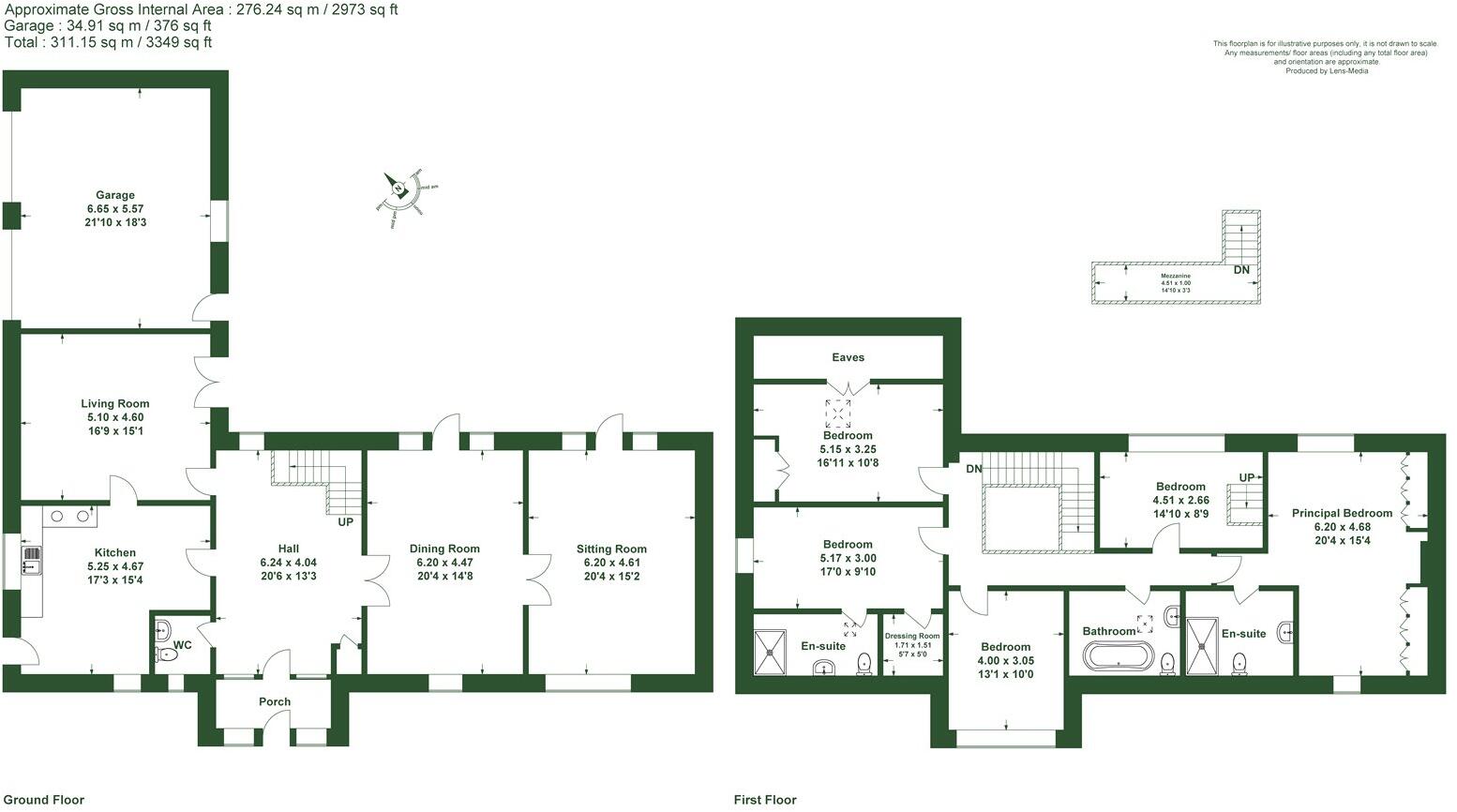 Fleetwood Road, Esprick, Preston, Lancashire floorplan