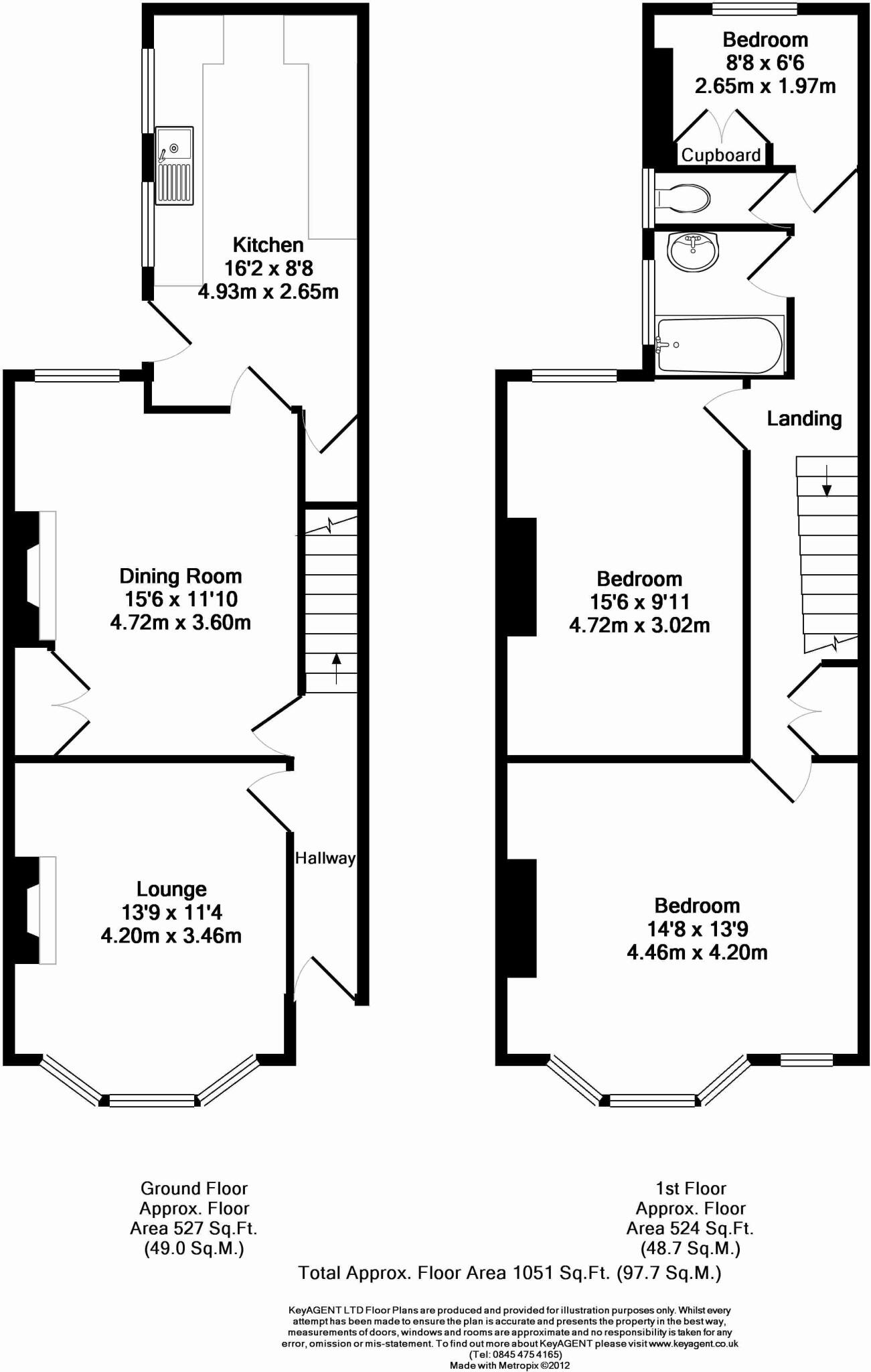 Crewe Road, Nantwich floorplan