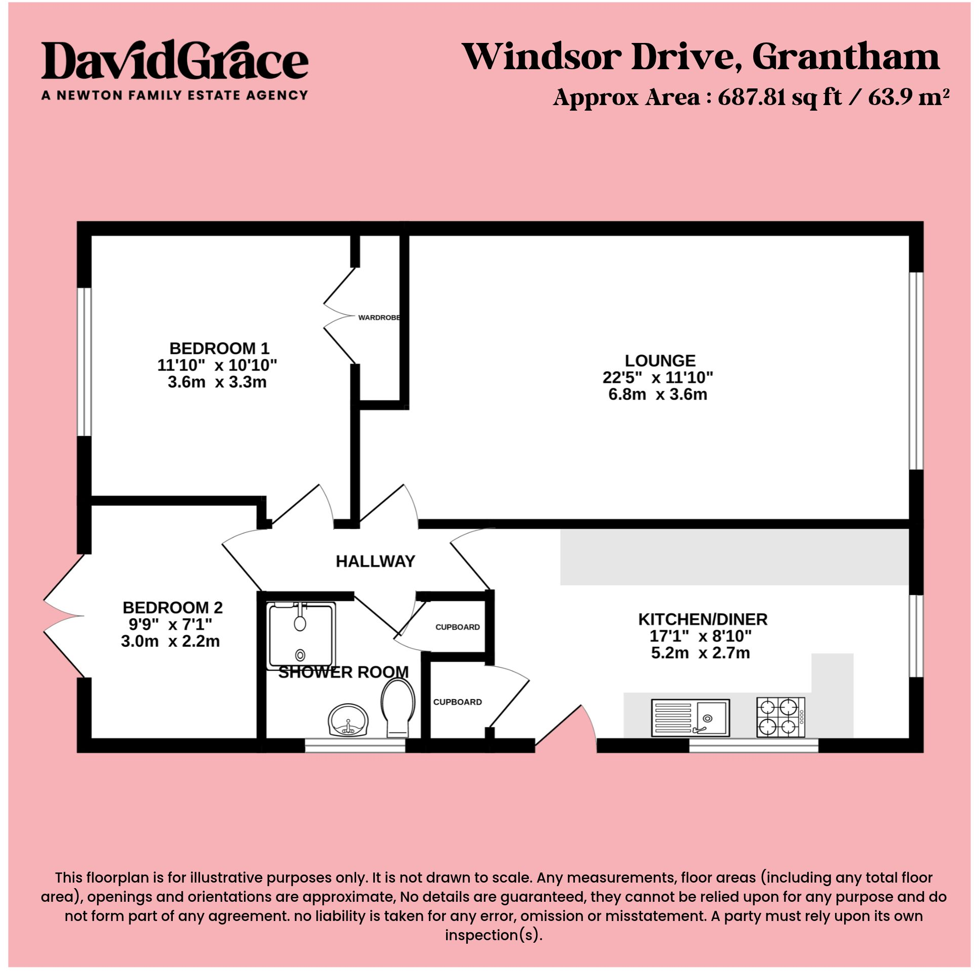 Windsor Drive, Grantham, NG31 floorplan
