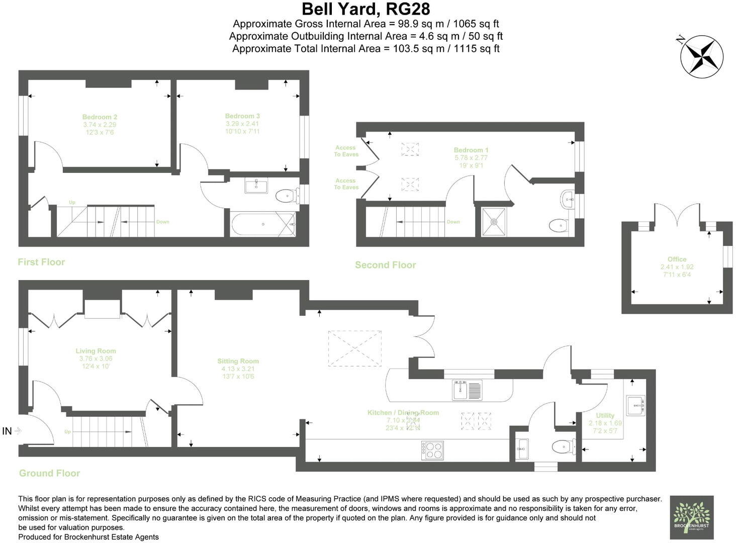 Bell Yard, Whitchurch, RG28 7DE floorplan