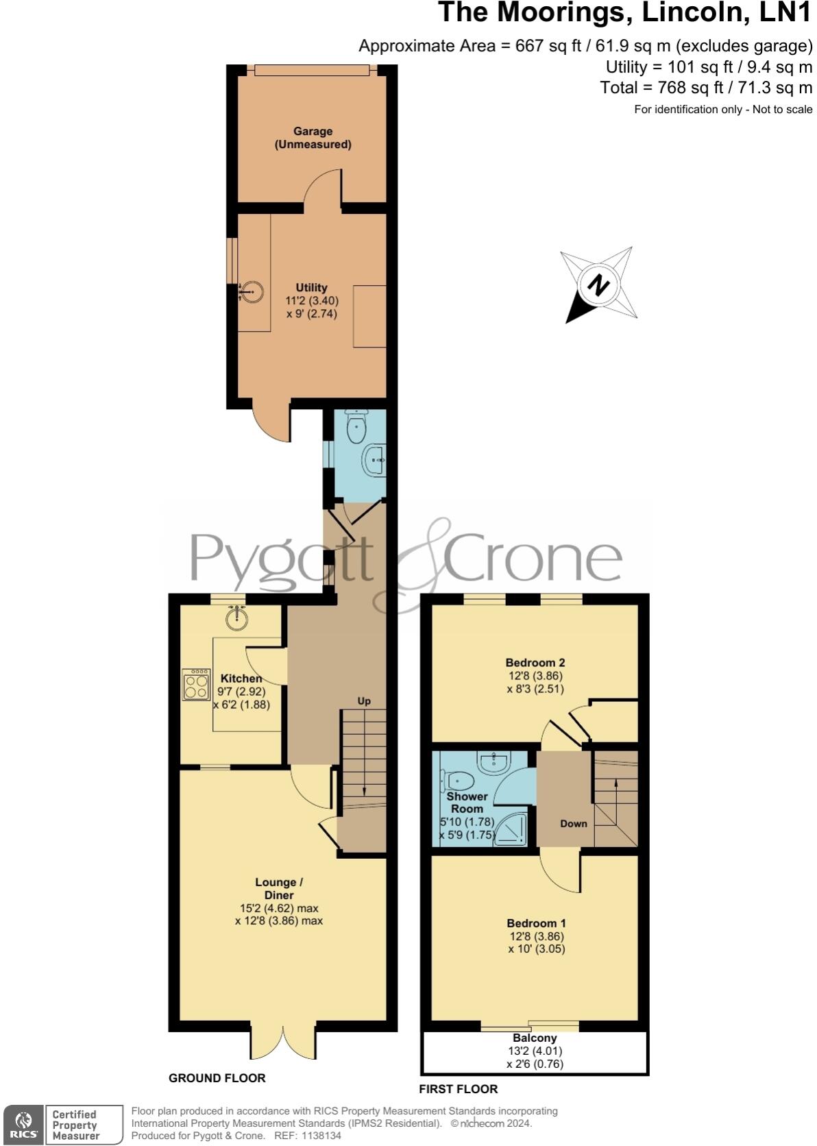 The Moorings, Burton Waters, Lincoln, Lincolnshire, LN1 floorplan