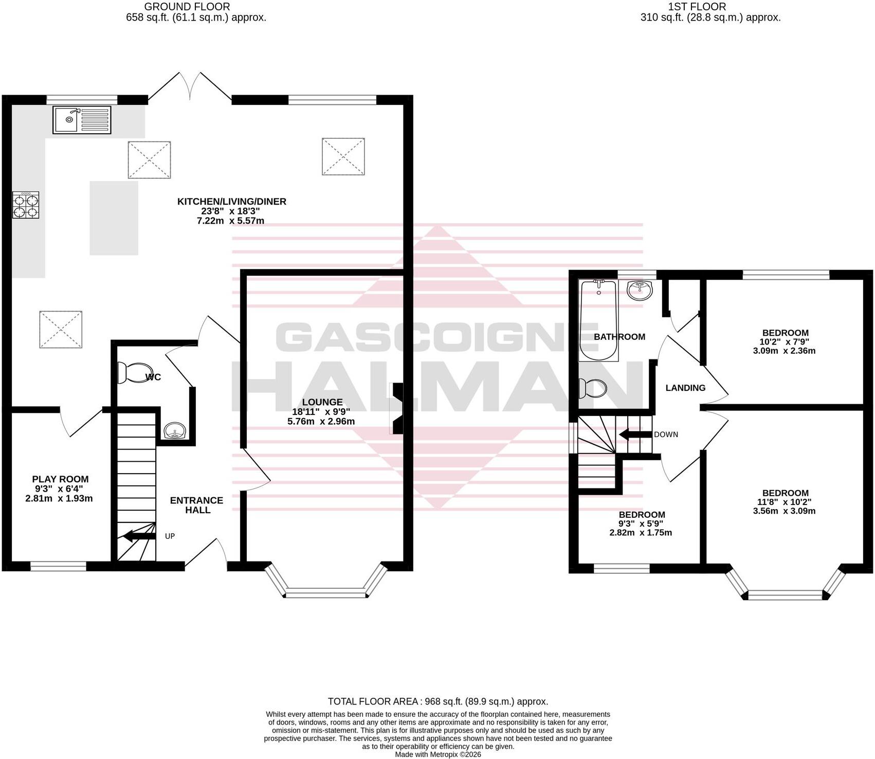 Aber Road, Cheadle, SK8 floorplan