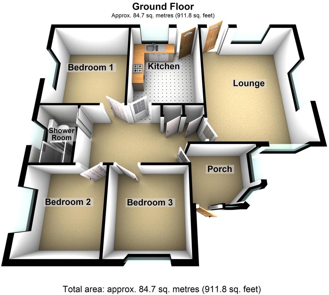 Meadows View, Marford, Wrexham floorplan