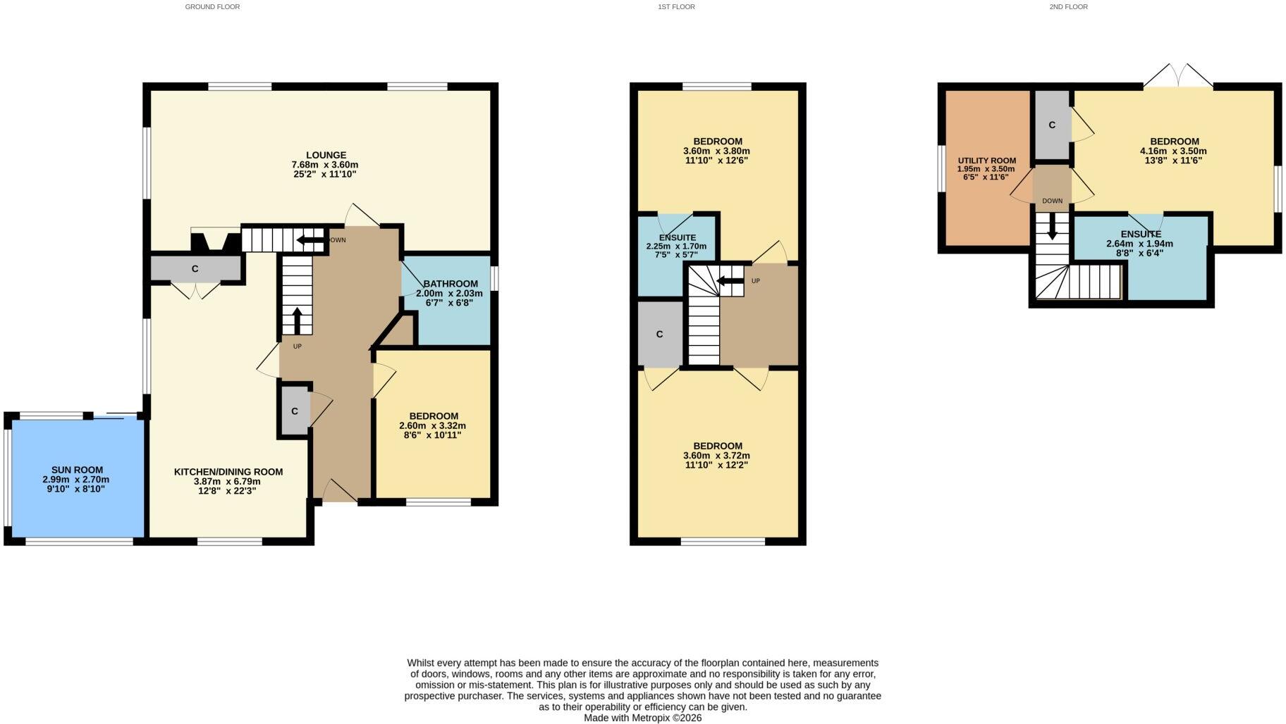 13 Woodlands Avenue, Kirkcudbright floorplan