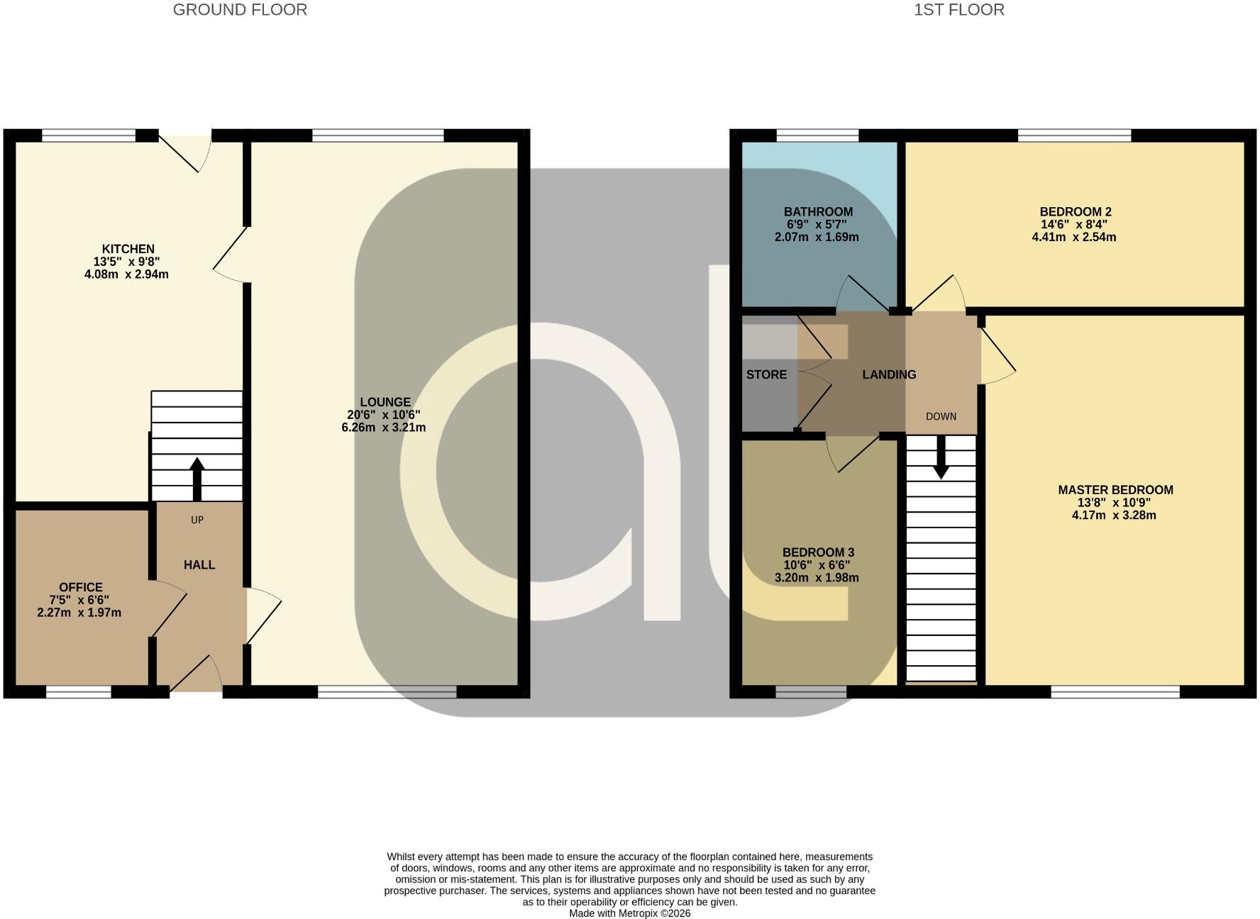 6 Shields Road, Dunfermline, Fife, KY11 4DX floorplan