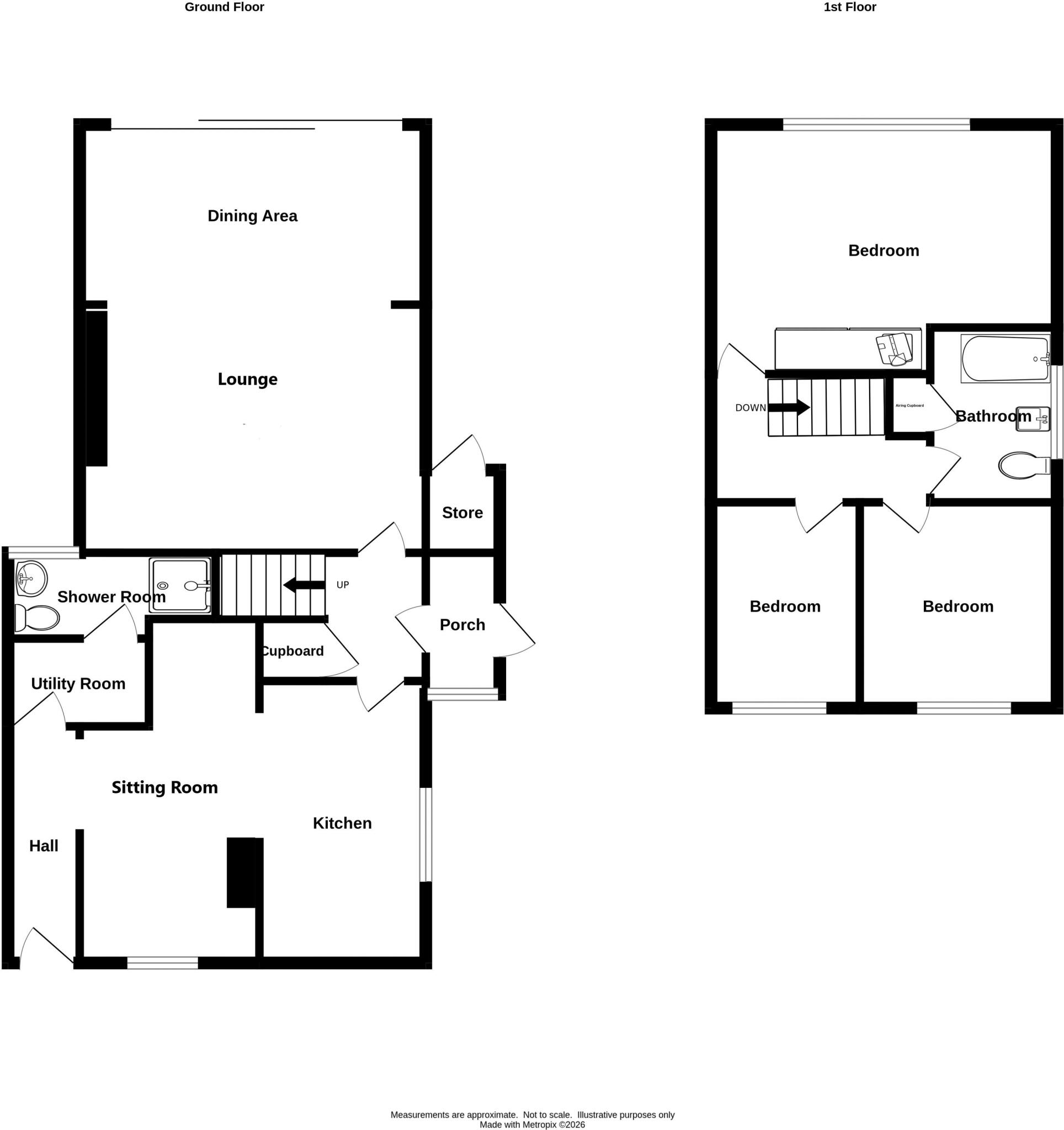 Chiltern Road, Stourbridge floorplan