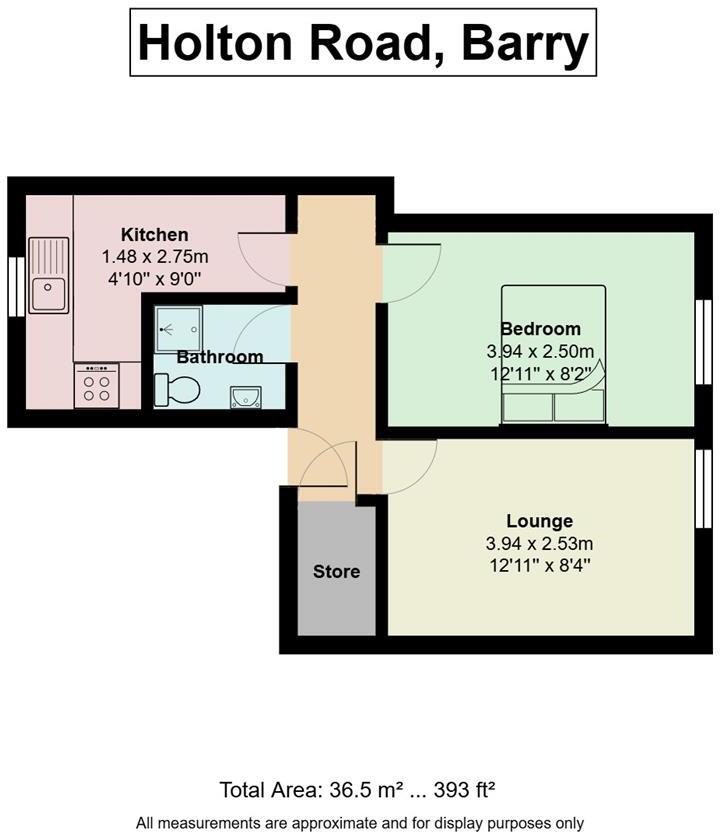 Holton Road, Barry floorplan