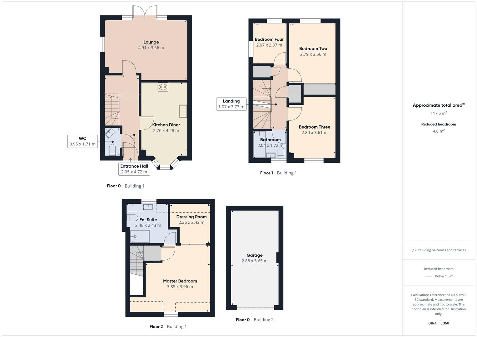 Daphne Grove, Peterborough floorplan