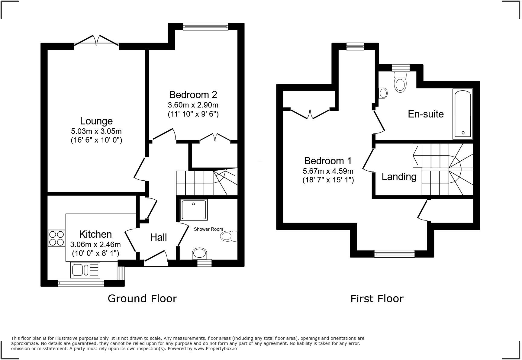 Charles Close, Bourne floorplan