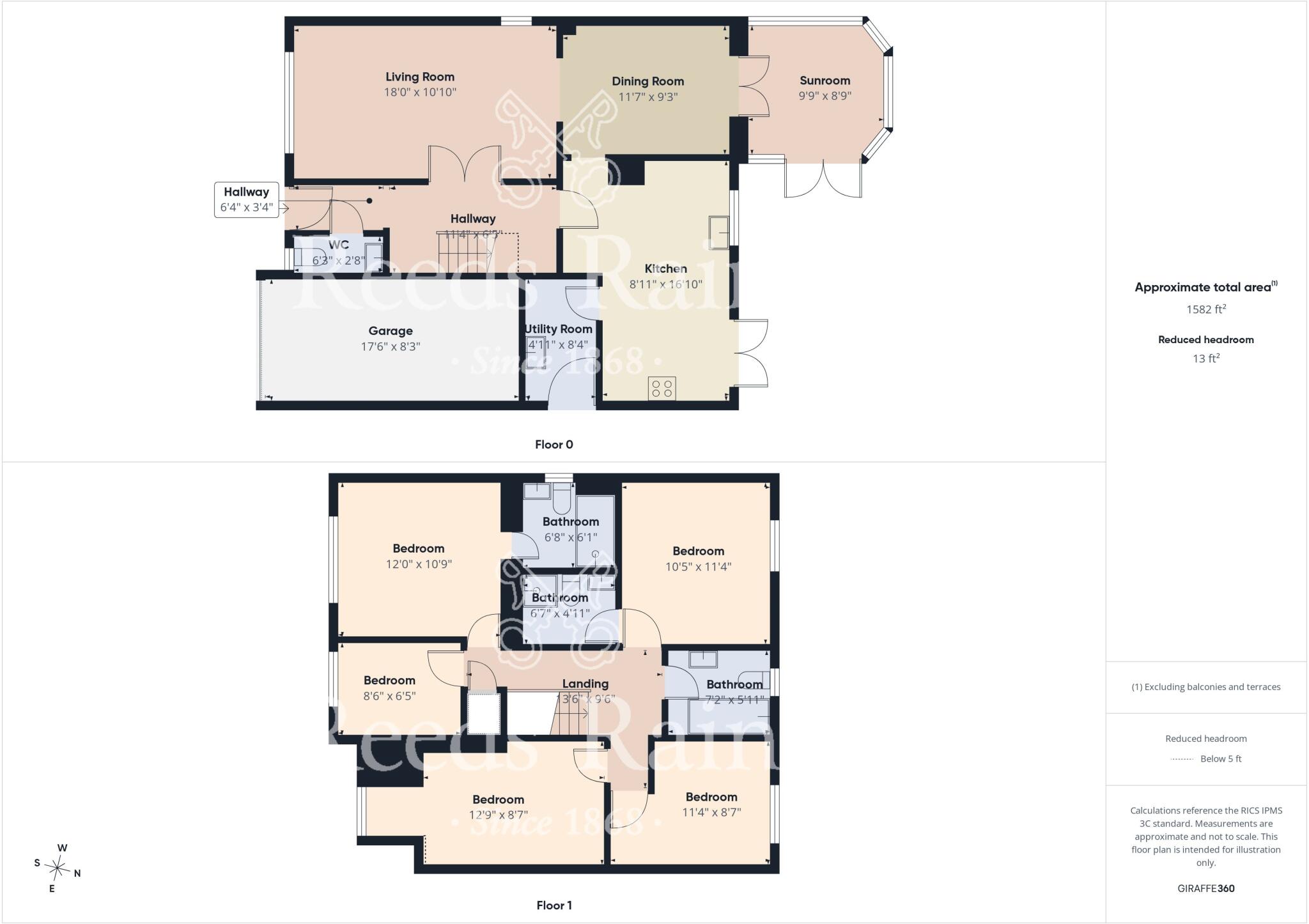 Aysgarth Rise, Bridlington, East Yorkshire, YO16 floorplan