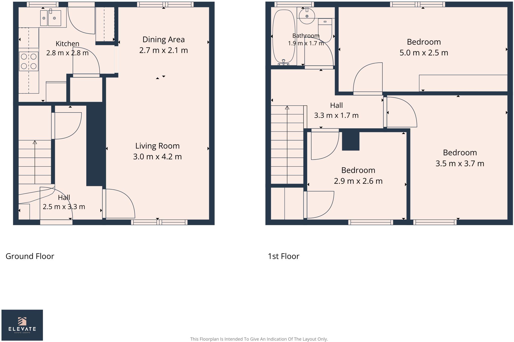 County Ave, Cambuslang, Glasgow, G72 floorplan
