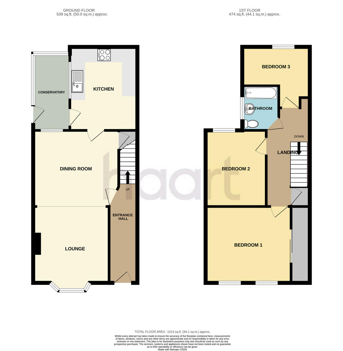 Hereward Street, March floorplan