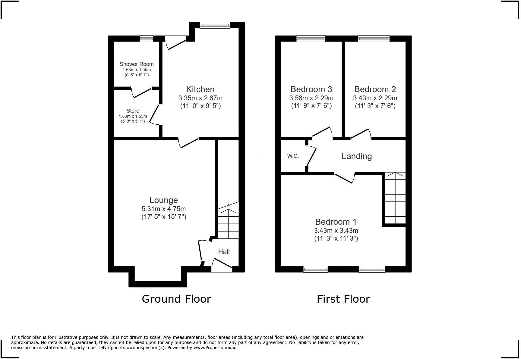Robert Street, Bury floorplan