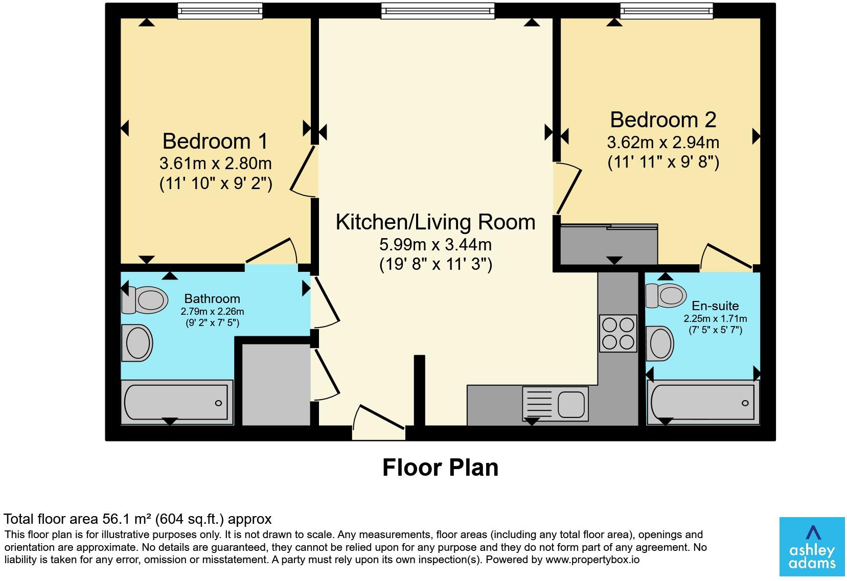 Bilsborrow Avenue, Derby floorplan