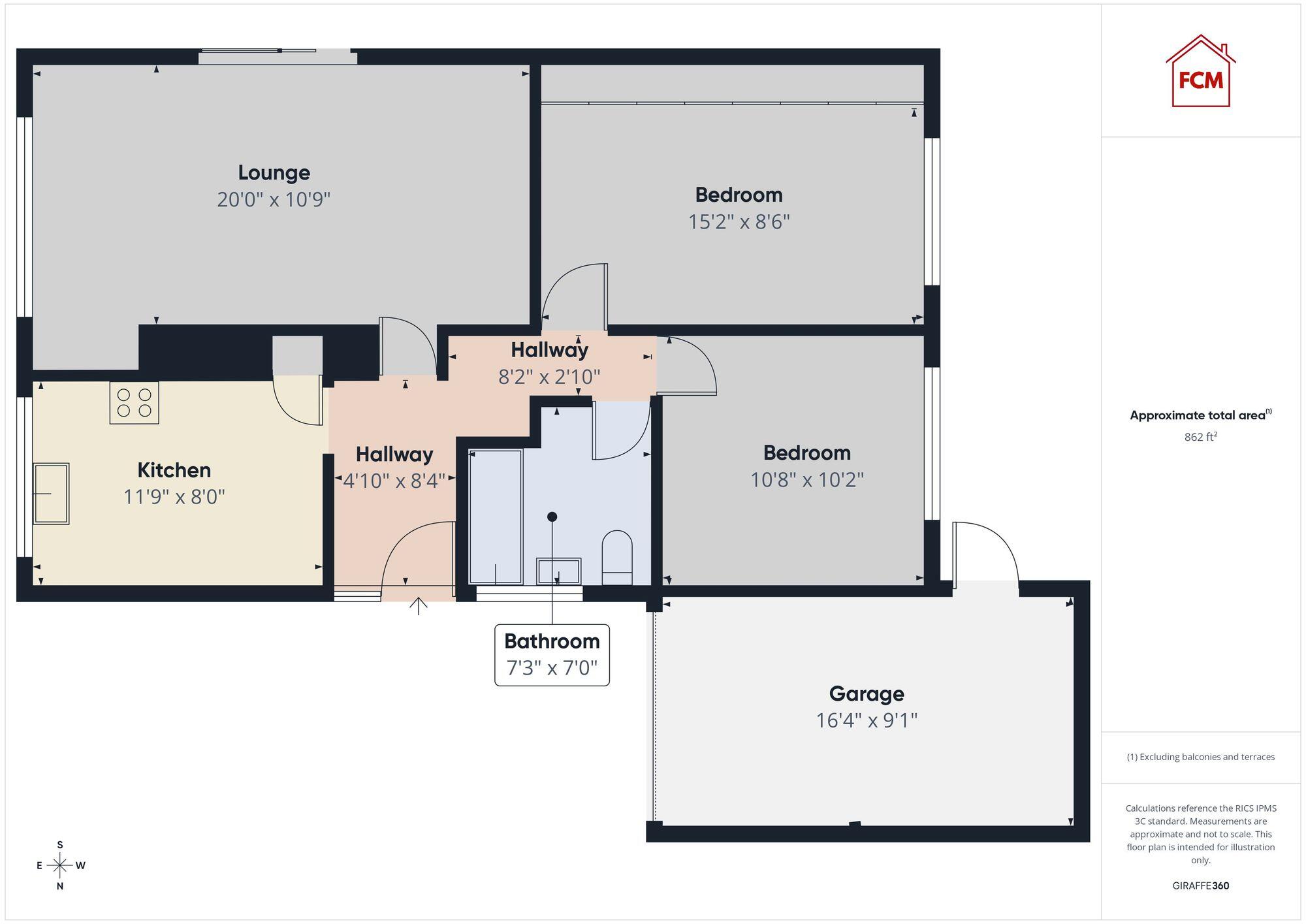 Cherrytree Drive, Maryport, CA15 floorplan