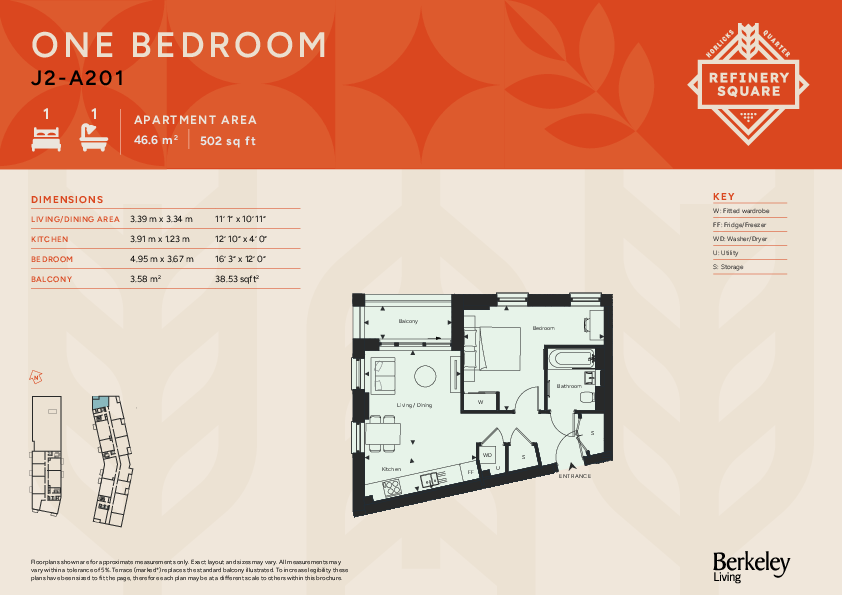 Refinery Square, Horlicks Quarter, Slough, SL1 floorplan