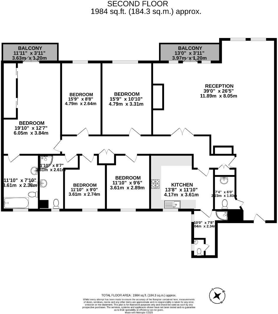 Inverness Terrace, London, Bayswater, W2 floorplan