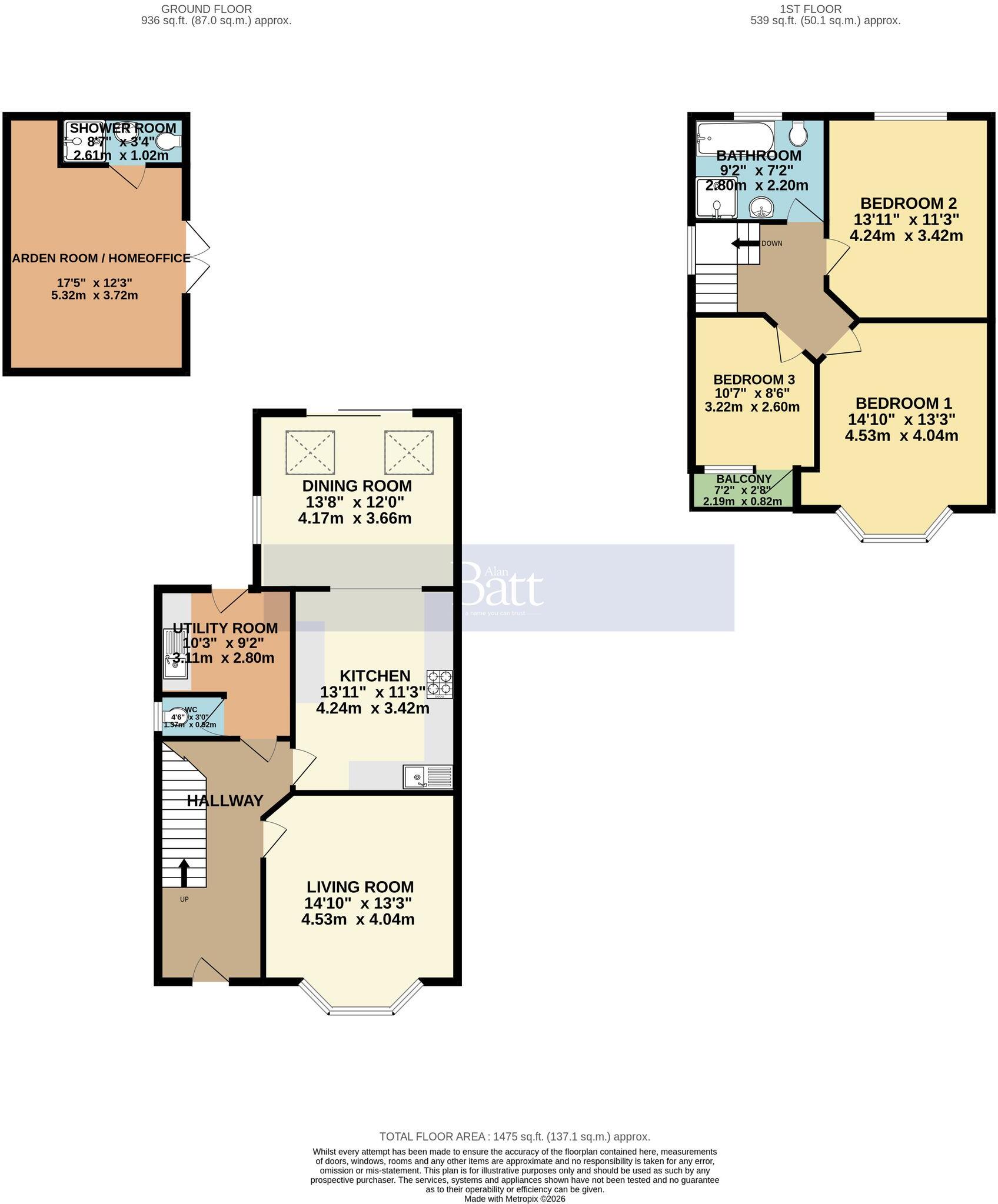 Parsons Walk, Wigan, WN1 floorplan