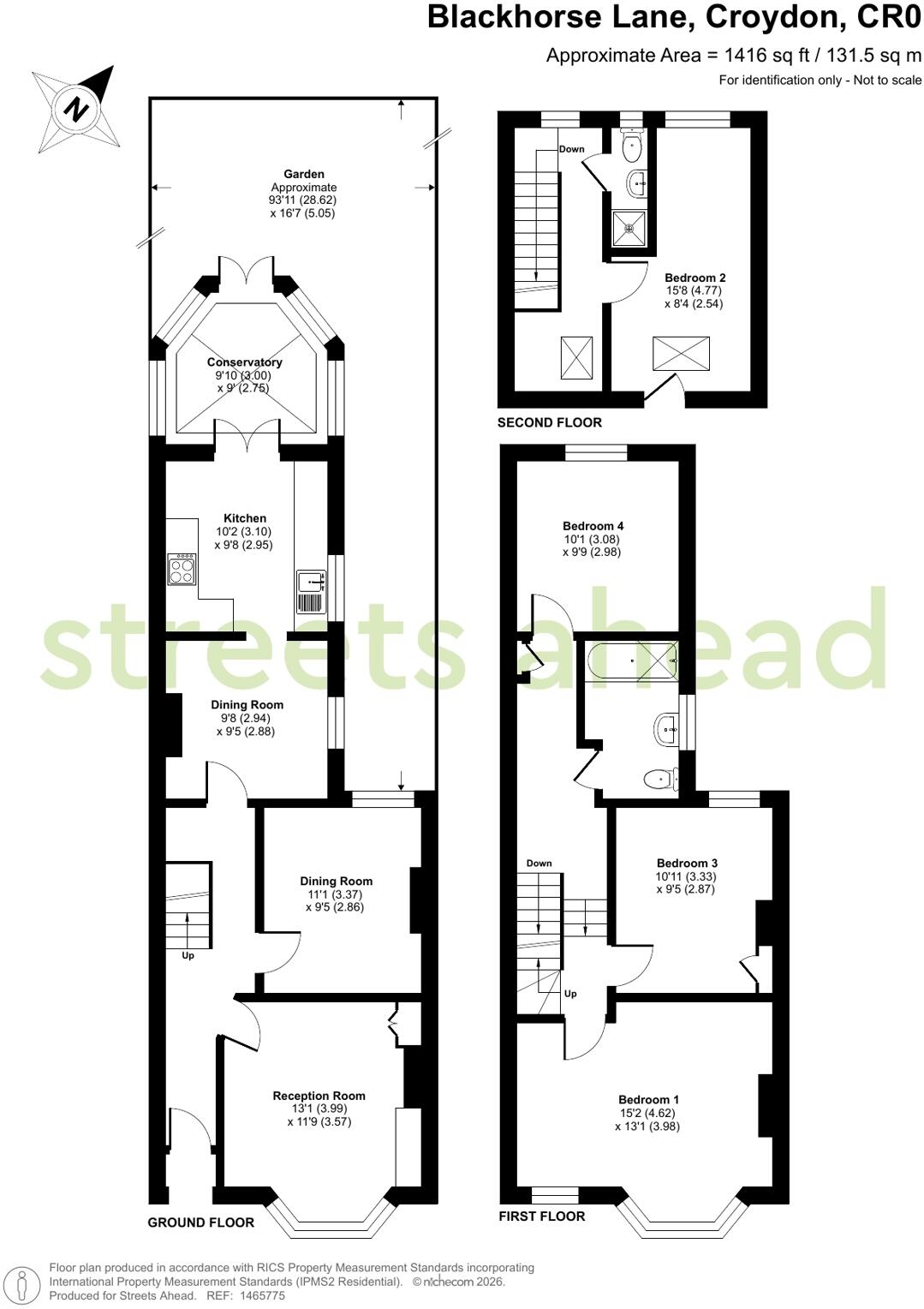 Blackhorse Lane, Addiscombe, CR0 floorplan