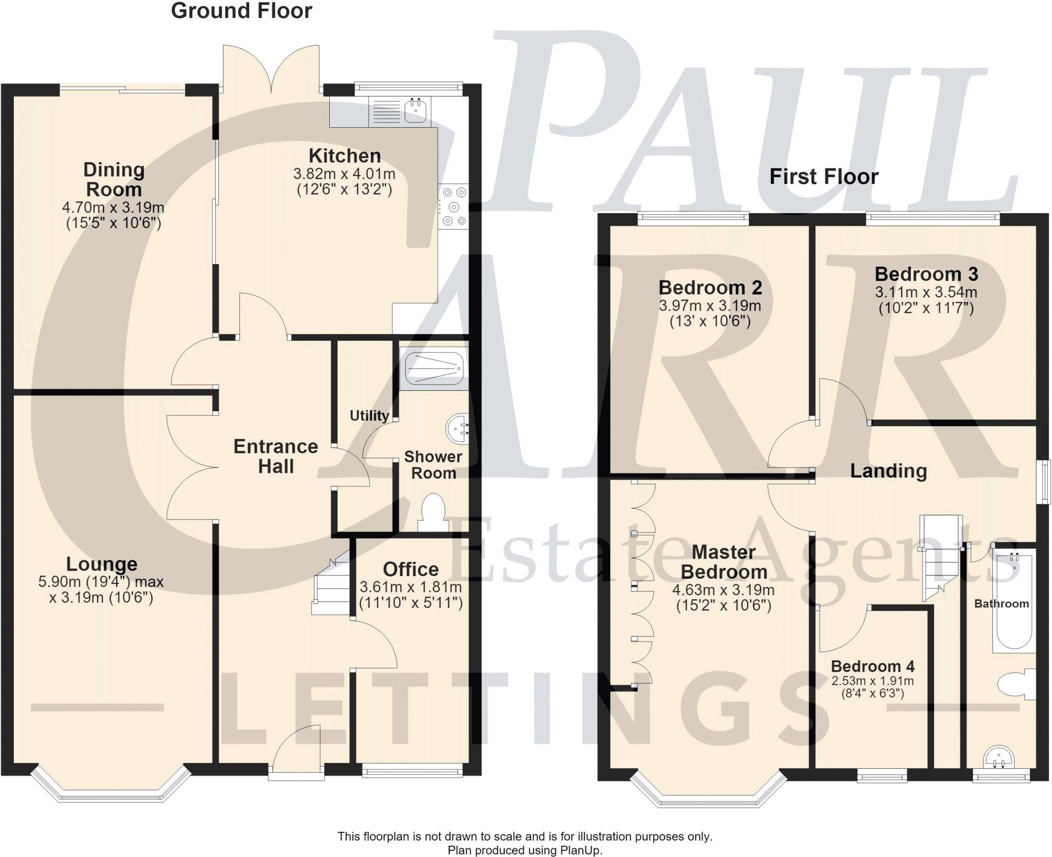Lloyd Road, Handsworth Wood, Birmingham B20 2ND floorplan